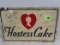 Vintage 1940s-1950s Hostess Cakes Metal Sign, 12