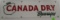 Antique Canada Dry Soda Ss Porcelain Sign 7 X 24