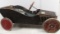 Early Antique Folk Art Home Made Childs Wooden Pedal Car