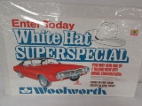 Rare 1971 Dodge Challenger Woolworth Give-away Drawing Poster