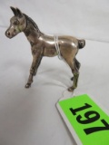 Beautiful Sterling Silver Horse Sculpture, 85g