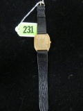 Beautiful Vintage 18k Gold Bulova Accutron Wrist Watch