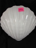 Dated 1994 Shell Milk Glass 1-piece 19