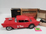 Vintage Wen-mac 1957 Chevy Dragster Gas Engine Toy 12
