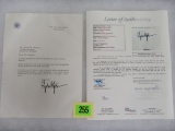 Official Hand Signed Lyndon B Johnson Document With Full Jsa Letter Of Authenticity