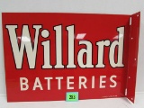 Stunning Dated 1956 Willard Batteries 14 X 20