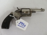 * Dated 1879 Hopkins & Allen Xl No.3 Spur Trigger 32 Revolver W/ Irish Setter Grips