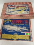 Rare 1930's Metalcraft Zeppelin Construction Set #961 & Tower #959