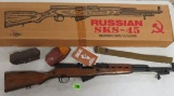 Excellent Russian 1954r Sks 7.62 X 39 Rifle W/ Bayonet Mib