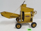 Antique Doepke Toys Pressed Steel Jaeger Cement Mixer Toy