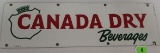 Antique Canada Dry Soda Ss Porcelain Sign 7 X 24