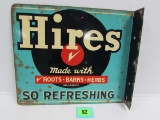 Antique Ca. 1940's Hires Root Beer 12 X 14