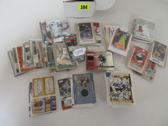 Lot (210+) Pack Pulled Autos & Game Used Memorabilia Cards (all Sports)