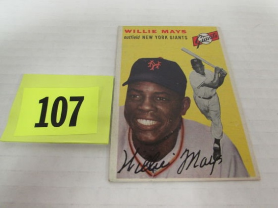 1954 Topps #90 Willie Mays