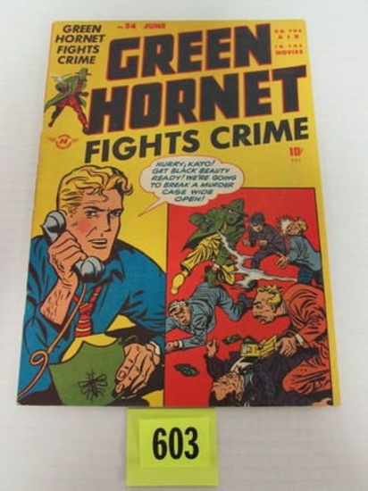 Green Hornet #34 (1947) Golden Age Harvey Comics