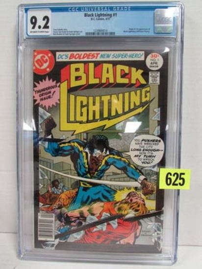 Black Lightning #1 (1977) Key 1st Issue Cgc 9.2