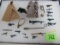 Excellent Lot Of Asst Vintage Star Wars Weapons/ Accessories