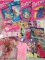Collection Of Vintage Barbie Doll Items, Inc. Clothing Packs, Comics, Magazines, And More