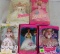 Lot Of 5 Assorted Mattel Barbie Dolls, Mib Inc Costume Ball, Peter Rabbit