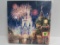 Thomas Kinkade Disney Magic Kingdom Art On Canvas 14 X 14