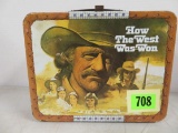 Vintage 1979 How The West Was Won Metal Lunchbox