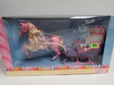 Barbie Nutcracker Marzipan Horse & Candy Sleigh Huge Sealed Mib