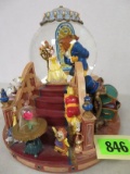 Disney Store Exclusive Disney's Beauty And The Beast Musical Snow Globe