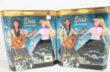 Lot Of 2 Mattel Barbie Loves Elvis Box Sets