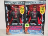 Lot Of 2 Kenner Terminator 2 Ultimate Terminator Action Figures, Mib