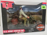 Hasbro Gi Joe Harley Davidson Us Army Motor Mp, Mib