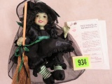 Marie Osmond Wicked Witch Of The West Tiny Tot Porcelain Doll