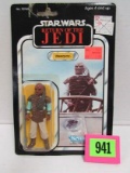 Vintage 1983 Star Wars Rotj Weequay Figure Sealed Moc