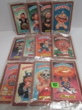 Complete Set (12) Vintage 1986 Topps Garbage Pail Kids 3-d Wall Plaques