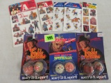 Vintage Grouping Of Puffy Stickers And Spitballs, Inc. Nightmare On Elm St. And Friday The 13th