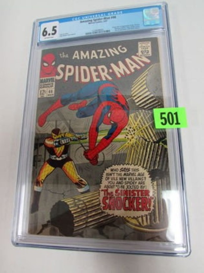 Amazing Spider-man #46 (1967) Key 1st App. Shocker Cgc 6.5