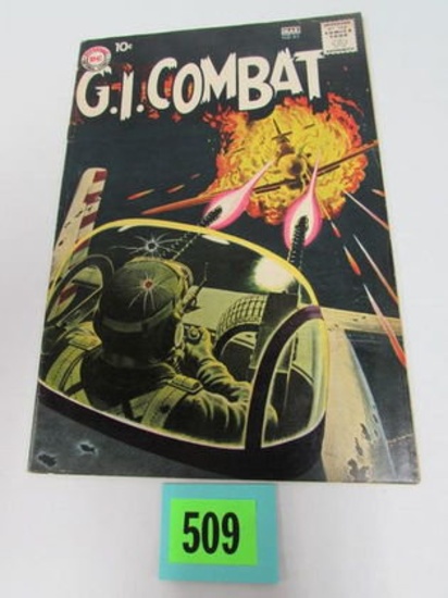 G.I. Combat #80 (1960) Rare Dc Gray-tone Cover