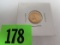 1915 Us Gold Quarter Eagle Indian Head $2.50 Coin
