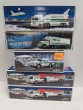 (5) Hess Trucks 1987, 1999, 2000, 2000, 2004