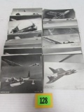 Large Lot (approx. 100) 1950's Exhibit Airplane/ Aircraft Post / Arcade Cards