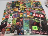 Lot (18) Bronze Age Hulk & Rampaging Hulk Magazines
