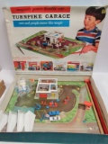 Vintage 1964 Remco Thimble City Magnetic Turnpike Garage Playset