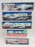 1989, 1990, 1992, 1993, 1997 Hess Gas Service Station Trucks Mib