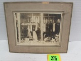 Antique Occupational Cabinet Photo Butcher Shop 8 X 10