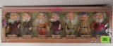 Vintage Binkin Toys Snow White Seven Dwarfs Figure Set