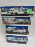 1990, 1991, 1994, 1996 Hess Gas Service Station Trucks Mib