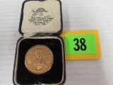 Outstanding 1929 Motorcycle Racing Coin 9k Gold (16.8 Grams)