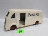 Ca. 1930's/40's Marx Pure Ice Pressed Steel Delivery Truck Custom
