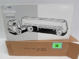 1st Gear Toys 1/34 Diecast 1953 White 3000 Gasoline Tanker Cities Service