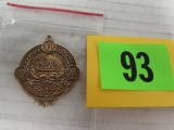 1923 Dublin District Motorcycle Club Award Medal 9k Gold (9.8 Grams)