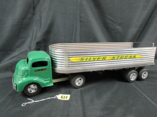 Excellent ca. 1950's Smith Miller 23" Silver Streak GMC Truck